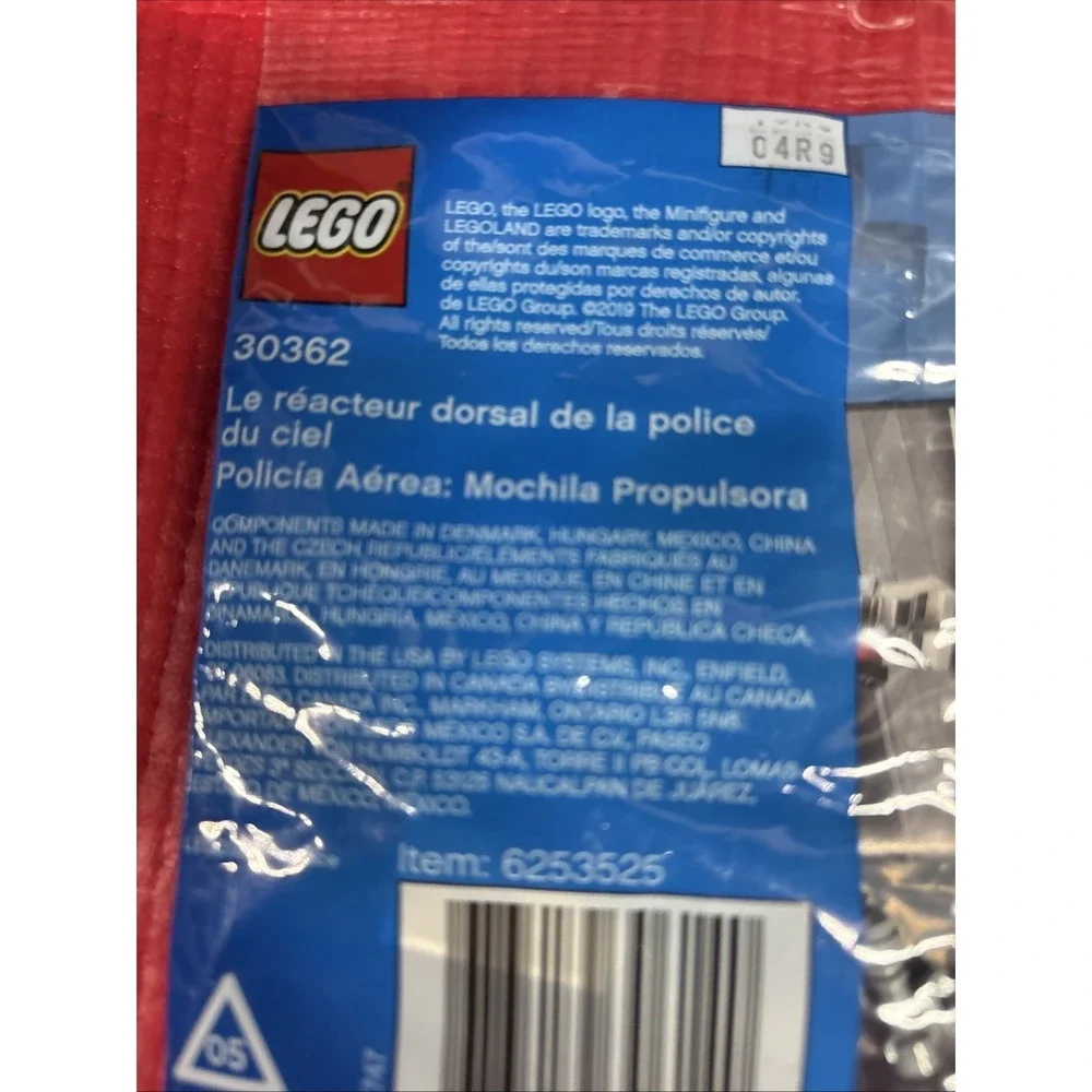 LEGO CITY 30362 Sky Police Jetpack‎ Polybag New
